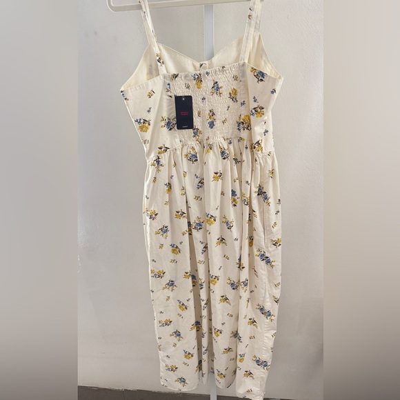 Levi's Adore Floral Midi Dress - NWT szL - Picture 5 of 7